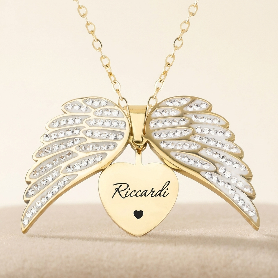 Personalized Heart Name Necklace