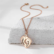Silver personalized name necklace, custom engraved nameplate on dainty chain