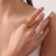 Personalized Couples Ring