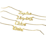 Personalized Cursive Script Name Necklace — product photo 6