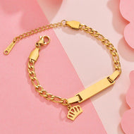 Personalized Butterfly Name Bracelet