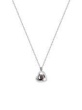 Custom photo projection necklace finish options, personalized picture pendant