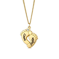 Rose gold personalized name necklace, custom engraved nameplate on dainty chain