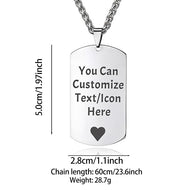 Personalized Photo Dog Tag