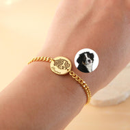 Personalized Pet Photo Locket Bracelet