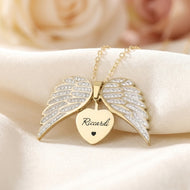 Personalized Heart Name Necklace