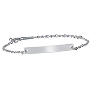 Personalized Butterfly Name Bracelet